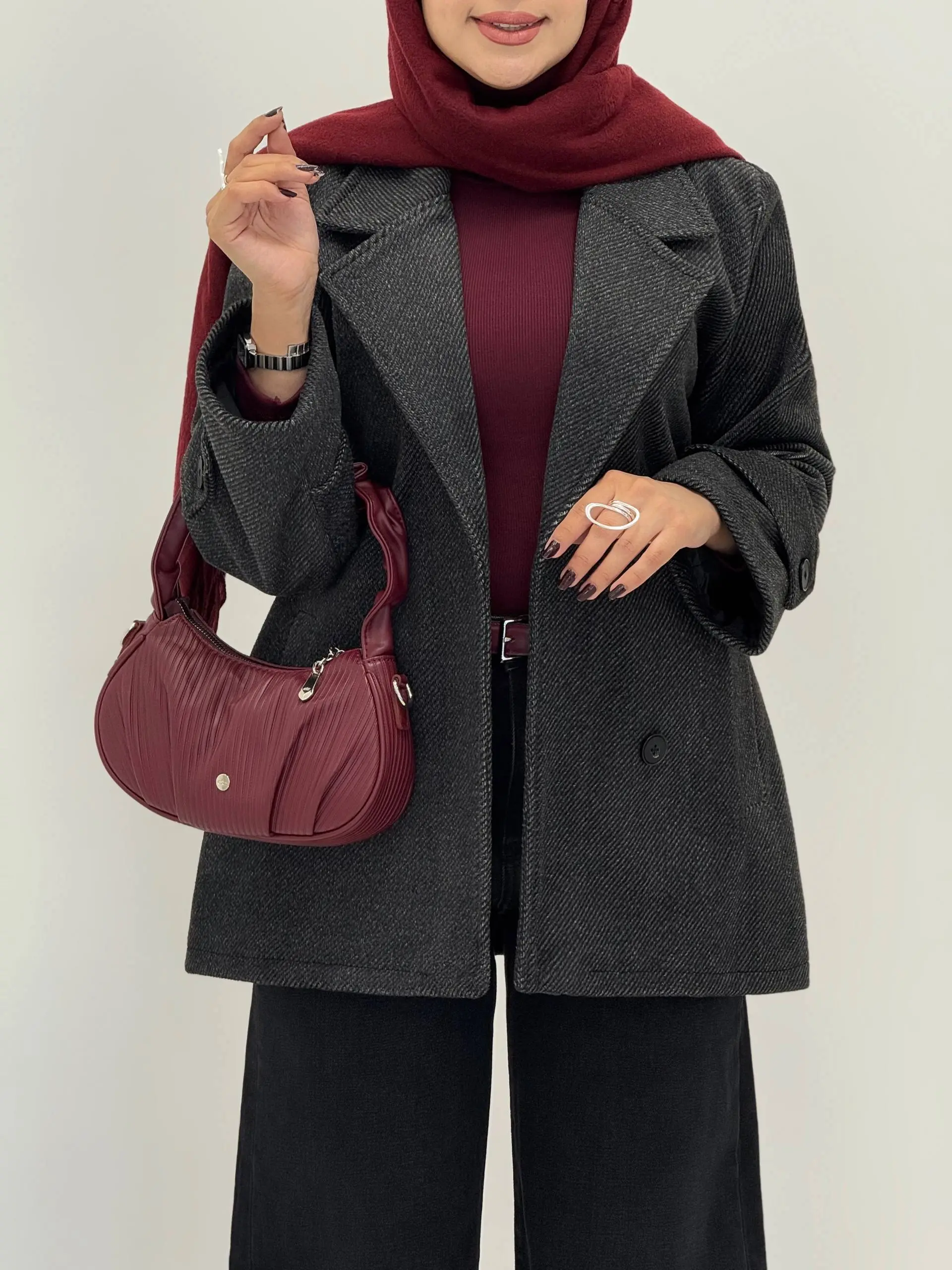 3676-پالتو آستردار مانیسا